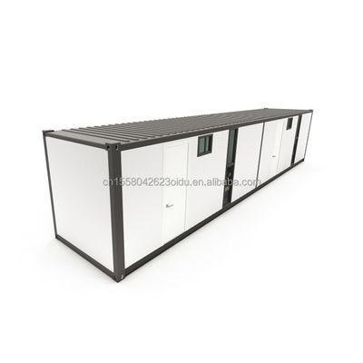 Container de 4 chambres à coucher résidentiel Mini Lounge Hôtel et couleur personnalisée pour la vente d'hôtel