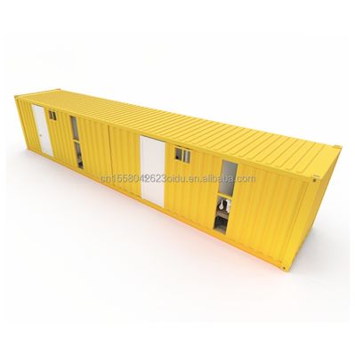 Container de 4 chambres à coucher résidentiel Mini Lounge Hôtel et couleur personnalisée pour la vente d'hôtel