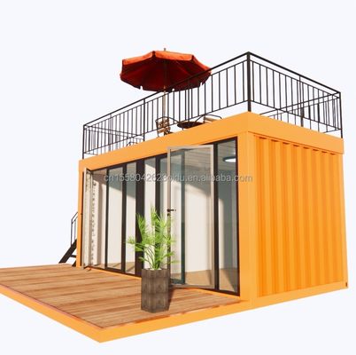 Vente directe d'assemblage rapide de la structure en acier préfabriqué maison mobile pour la maison de la cafétéria conteneur en 20ft ou 40ft