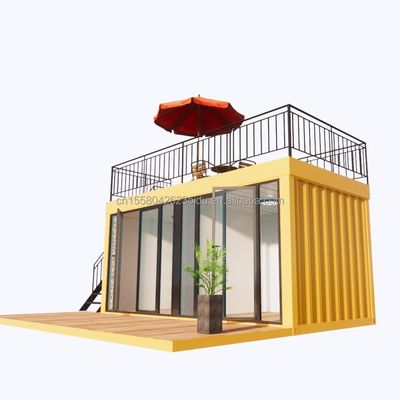 Vente directe d'assemblage rapide de la structure en acier préfabriqué maison mobile pour la maison de la cafétéria conteneur en 20ft ou 40ft