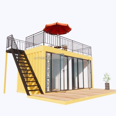 Vente directe d'assemblage rapide de la structure en acier préfabriqué maison mobile pour la maison de la cafétéria conteneur en 20ft ou 40ft