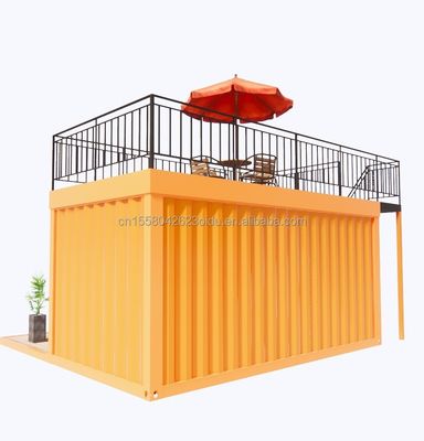 Vente directe d'assemblage rapide de la structure en acier préfabriqué maison mobile pour la maison de la cafétéria conteneur en 20ft ou 40ft