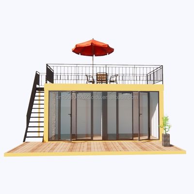 Vente directe d'assemblage rapide de la structure en acier préfabriqué maison mobile pour la maison de la cafétéria conteneur en 20ft ou 40ft