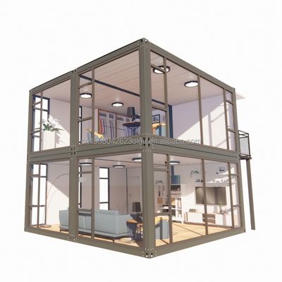 Commodité de bureau pour le supermarché Grand rideau mur vitreuse fenêtre maison mobile salle de conteneurs