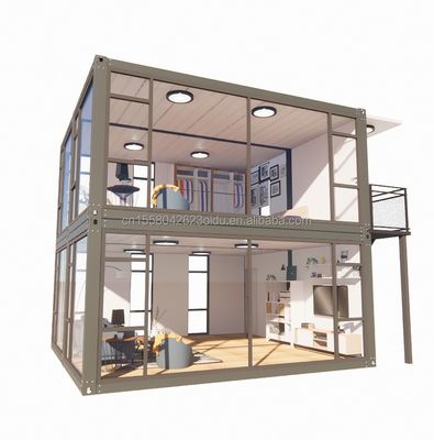Commodité de bureau pour le supermarché Grand rideau mur vitreuse fenêtre maison mobile salle de conteneurs