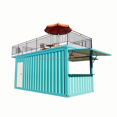 fenêtres en alliage d'aluminium style de design moderne portable 20 pieds conteneur pliable extensible maison salle d'activité pour bureau ou mobile