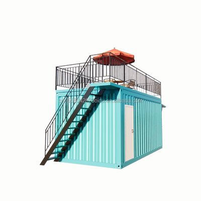 fenêtres en alliage d'aluminium style de design moderne portable 20 pieds conteneur pliable extensible maison salle d'activité pour bureau ou mobile