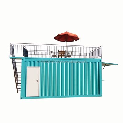 fenêtres en alliage d'aluminium style de design moderne portable 20 pieds conteneur pliable extensible maison salle d'activité pour bureau ou mobile