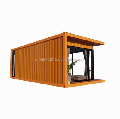 Tubes d'acier galvanisé carré Structure principale de conteneur marin durable de 30 pieds pour la distribution dans les supermarchés