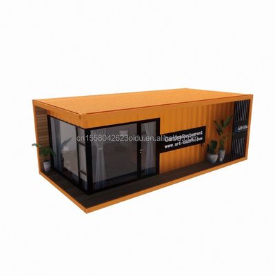 Tubes d'acier galvanisé carré Structure principale de conteneur marin durable de 30 pieds pour la distribution dans les supermarchés
