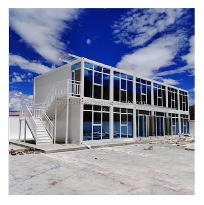 Hôtel Standard Container Portable Maison préfabriquée en acier Bureau Mobile 20ft Extensible Container pliable Maison salle d'activité