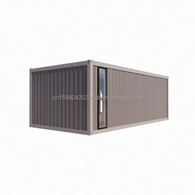 30 pieds maison de conteneurs en bois portable structure en acier durable pour les applications maritimes