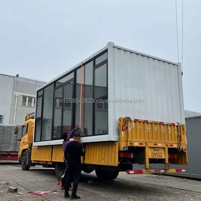 Chambre de conteneurs pliable à plat pour les dortoirs