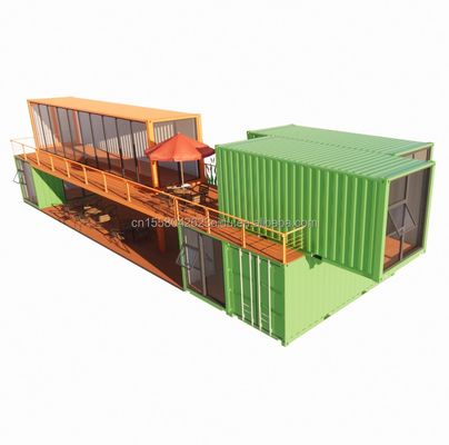 Modulaire Petit Kit Cabine Residentiel Container Logement Structure principale Tubes carrées en acier galvanisé