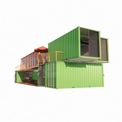 Modulaire Petit Kit Cabine Residentiel Container Logement Structure principale Tubes carrées en acier galvanisé