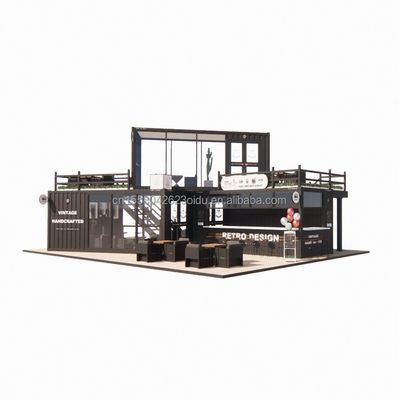 Construction préfabriquée pliable magasin portable entrepôt immeuble de bureaux expédition conteneur maison de déménagement remorques avec couleur personnalisée