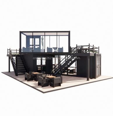 Construction préfabriquée pliable magasin portable entrepôt immeuble de bureaux expédition conteneur maison de déménagement remorques avec couleur personnalisée