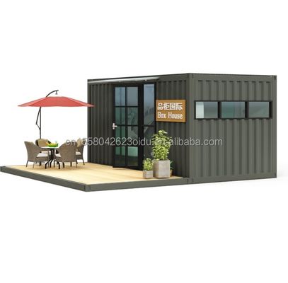 Construire rapidement une petite maison Container maisons de style de design moderne maisons préfabriquées pour une chambre à coucher une salle de bains solution de vie