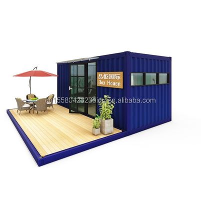 Construire rapidement une petite maison Container maisons de style de design moderne maisons préfabriquées pour une chambre à coucher une salle de bains solution de vie