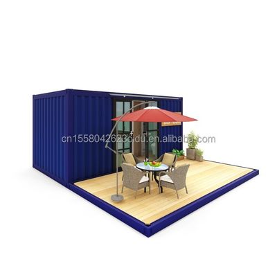 Construire rapidement une petite maison Container maisons de style de design moderne maisons préfabriquées pour une chambre à coucher une salle de bains solution de vie