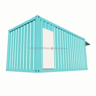 Boutique pop-up de couleur personnalisée Container Café/Bar/Fast-food en emballage plat de 20 pieds pour la promotion des supermarchés