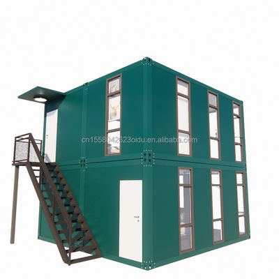Fenêtres en alliage d'aluminium dans des chambres de luxe personnalisées Salles de bains et cuisines avec 50/75/100mm ondes panneaux sandwich murs