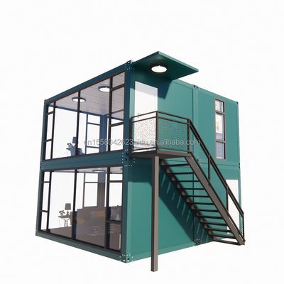Fenêtres en alliage d'aluminium dans des chambres de luxe personnalisées Salles de bains et cuisines avec 50/75/100mm ondes panneaux sandwich murs