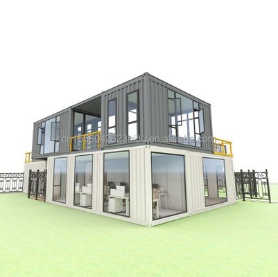 Tubes carrées en acier galvanisé Structure principale pour la conception et la construction de maisons de conteneurs pour hôtels sur mesure