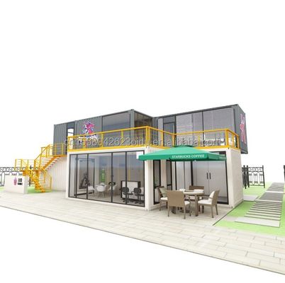 Tubes carrées en acier galvanisé Structure principale pour la conception et la construction de maisons de conteneurs pour hôtels sur mesure