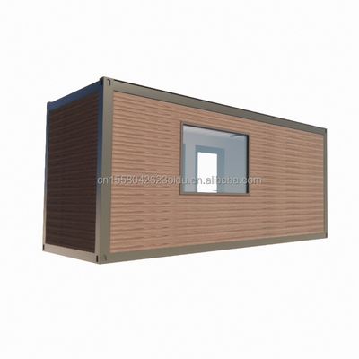 Tubes d'acier galvanisé carré Structure principale Maison préfabriquée pour 20 pieds ou 40 pieds Maison de luxe moderne