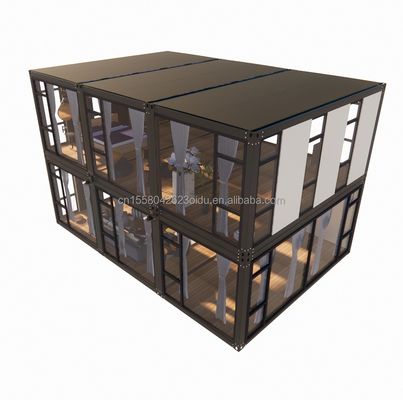 Container de tubes carrés en acier galvanisé La solution ultime pour les magasins de vêtements Cafés bureaux magasins de détail entrepôts mobiles