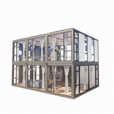 Container de tubes carrés en acier galvanisé La solution ultime pour les magasins de vêtements Cafés bureaux magasins de détail entrepôts mobiles
