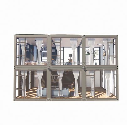 Container de tubes carrés en acier galvanisé La solution ultime pour les magasins de vêtements Cafés bureaux magasins de détail entrepôts mobiles