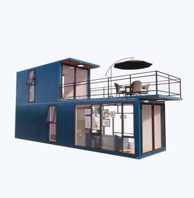 Hôtel préfabriqué Container modulaire en acier maisons Sentinelle Box Container mobile maison 20ft 40ft