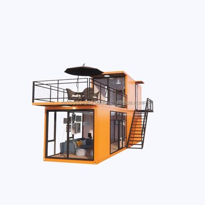 Hôtel préfabriqué Container modulaire en acier maisons Sentinelle Box Container mobile maison 20ft 40ft