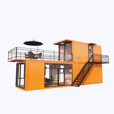 Hôtel préfabriqué Container modulaire en acier maisons Sentinelle Box Container mobile maison 20ft 40ft