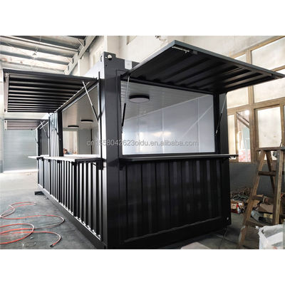 Boutique pop-up Boutique de conteneurs Boutique de design moderne Boutiques préfabriquées Café Restaurant fast-food Magasin de détail Kiosque