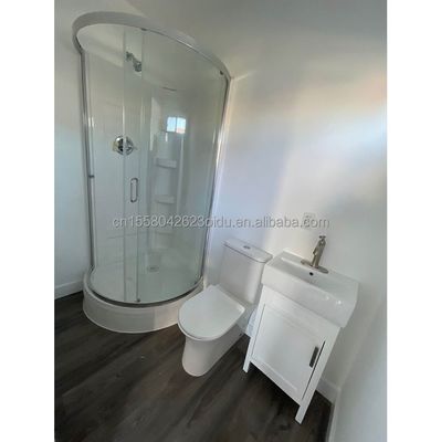 Ensemble complet d'équipements pour la construction de petites maisons 40 pieds conteneurs préfabriqués cabines modulaires conteneurs résidences