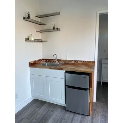 Ensemble complet d'équipements pour la construction de petites maisons 40 pieds conteneurs préfabriqués cabines modulaires conteneurs résidences