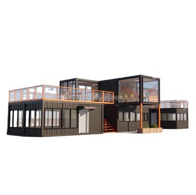 Maison belle et abordable avec murs Multiple combinaisons de 20 pieds maison préfabriquée petites maisons conteneur en couleur personnalisée