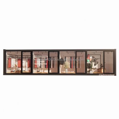 Casque en acier galvanisé en acier pliant 180g style de design chinois EU 40ft maisons préfabriquées pour vêtements modernes magasin magasin
