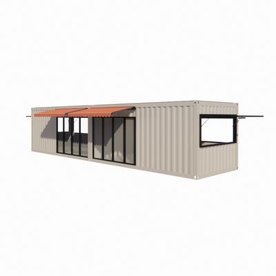 20ft 40ft Portable Kiosque Modifié Prefab Modulaire Café Container Bar Transformant votre expérience de salle de bains