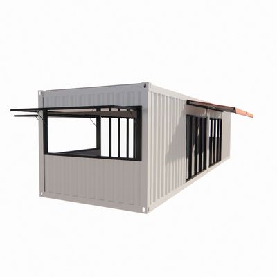 20ft 40ft Portable Kiosque Modifié Prefab Modulaire Café Container Bar Transformant votre expérience de salle de bains