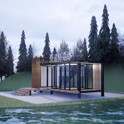 50/75/100 mm Panneau sandwich ondulé Maison de conteneurs muraux Villa mobile préfabriquée pour un design moderne