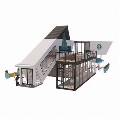Construction de rue Container préfabriqué Cuisines hôtelières pour bureaux préfabriqués et maisons mobiles