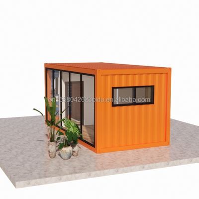 Container de vie préfabriqué Maison mobile Container maison avec salle de bains Cuisine chambre à coucher Couleur personnalisée fenêtres en alliage d'aluminium