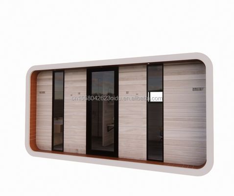 Maison en bois de 20 pieds en bord de mer en forme de vacances spéciale avec couleur personnalisée et installation rapide