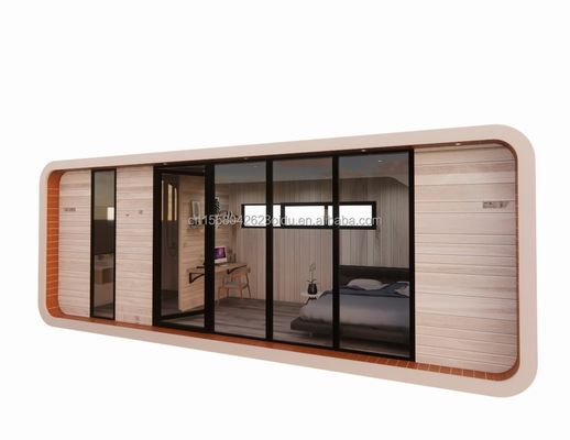 Maison en bois de 20 pieds en bord de mer en forme de vacances spéciale avec couleur personnalisée et installation rapide