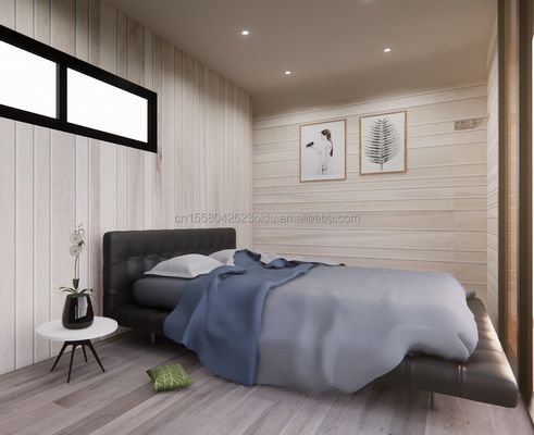 Maison en bois de 20 pieds en bord de mer en forme de vacances spéciale avec couleur personnalisée et installation rapide