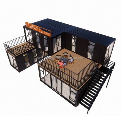 Container de 20 pieds ou 40 pieds maisons sur mesure Bar Café Hôtel Restaurant Magasin d'expédition Container Café Container Boutique Kiosque